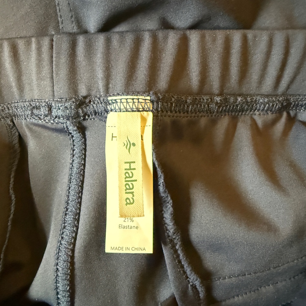 Halara High Waisted Pocket Work Flare Pants - Size Large Tall, NWT - Picture 4 of 8